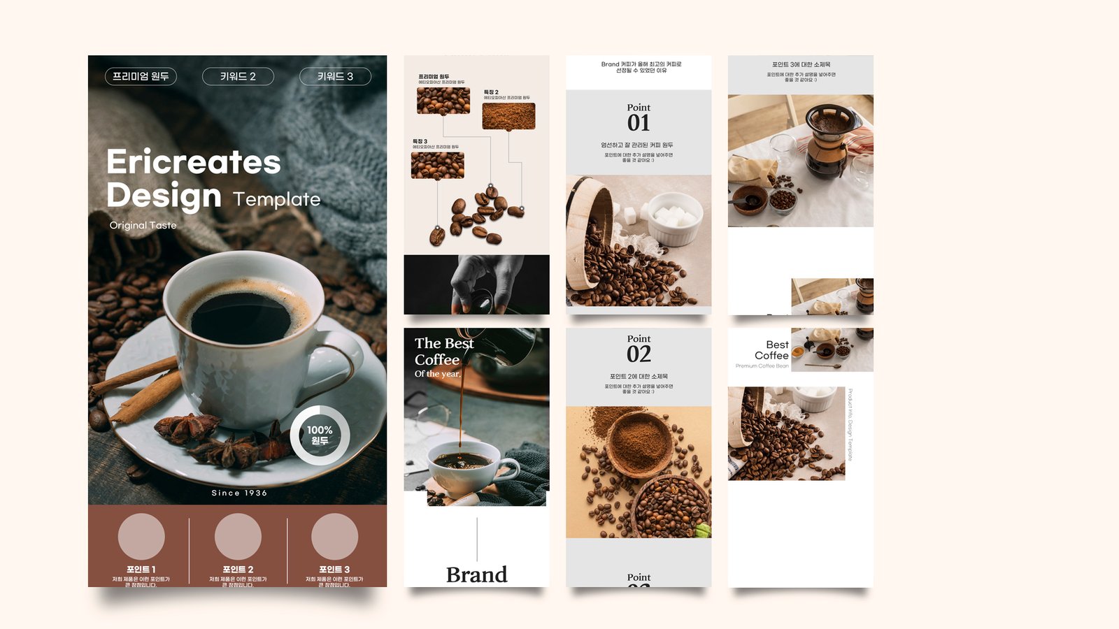 coffee info design